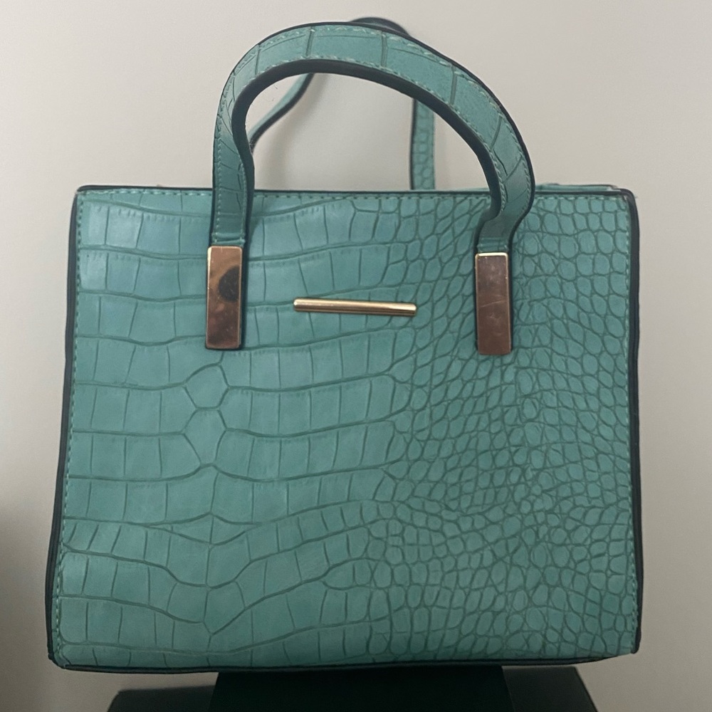Blue Mini Tote Bag